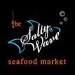 The Salty Wave Seafood Market Logo