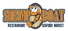 Shrimp Boat Seafood Market Restaurant Logo